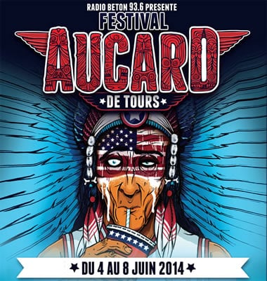 Affiche du festival Aucard de Tours 2014
